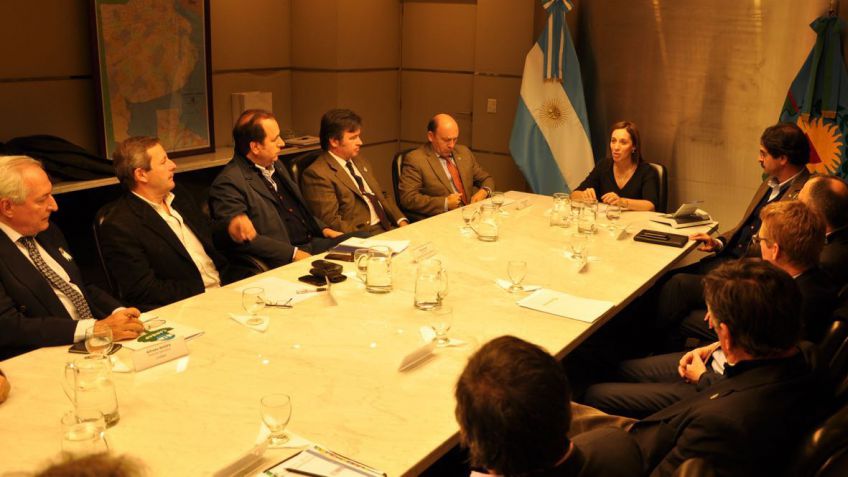 María Eugenia Vidal recibió a la Mesa de Enlace bonaerense