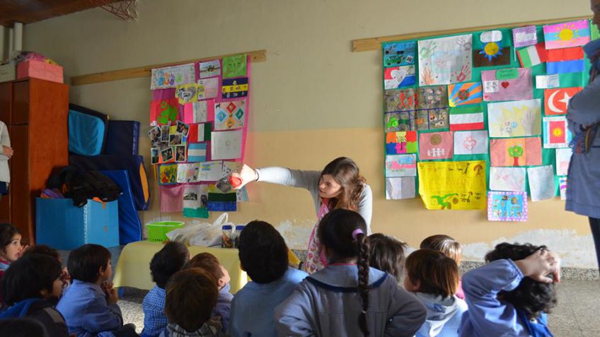 Continúan las clases de educación ambiental en las localidades rurales