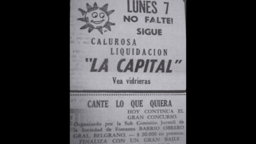 UN AVISO DE LA CAPITAL