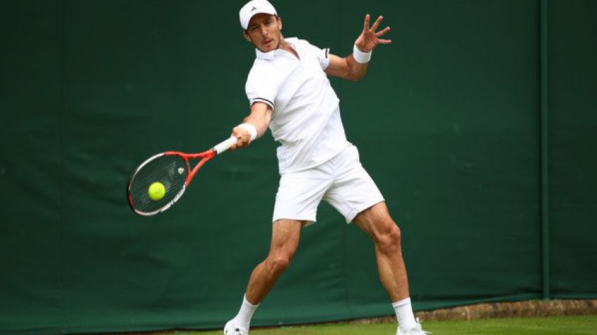 Pico Mónaco arrancó con el pie derecho en Wimbledon