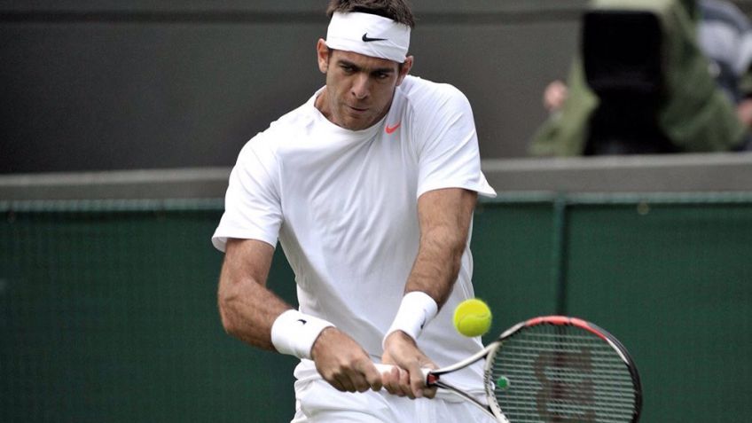 Importante arranque de del Potro en Wimbledon