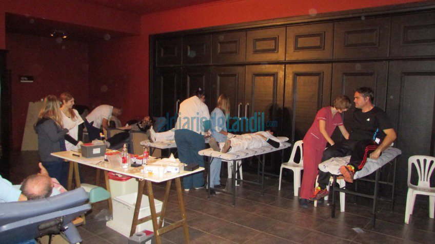 Importante participación de donantes de sangre 
