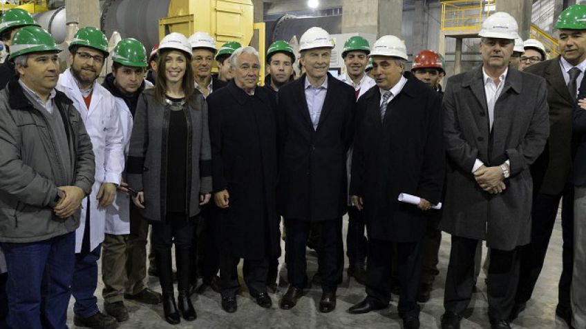 Macri en la nueva planta de Rizobacter: "Las buenas noticias empiezan a llegar"