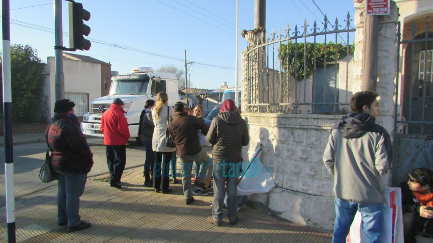 Escasa adhesión a la marcha "Justicia por M"