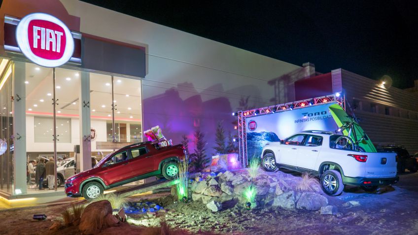 Bahía Automotores presentó la nueva "Toro" de Fiat