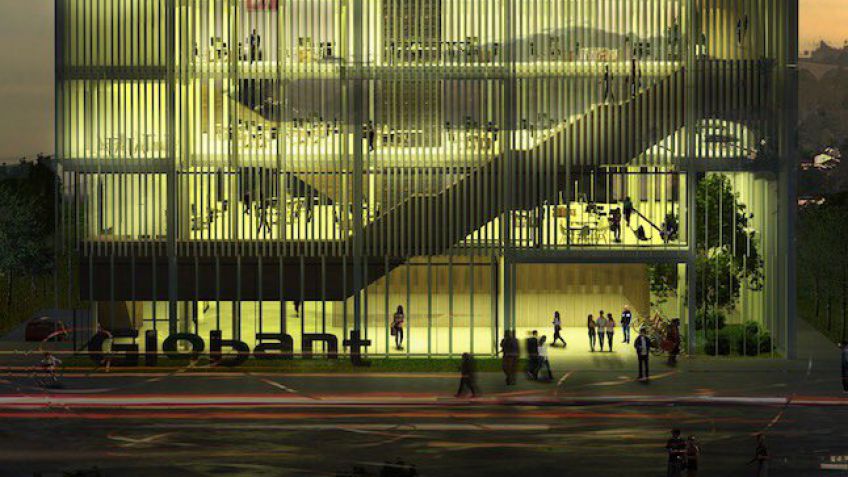 El edificio de Globant ya tiene su maqueta