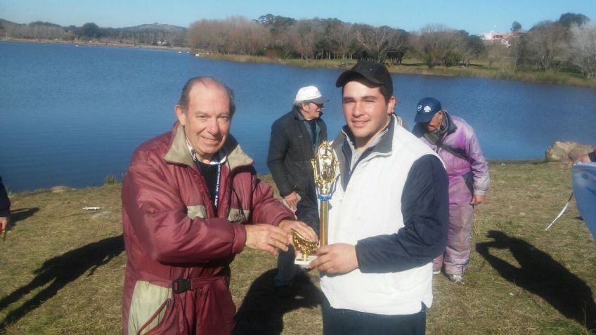 Maximiliano Luque, otra vez ganador en Tandil Pesca Club