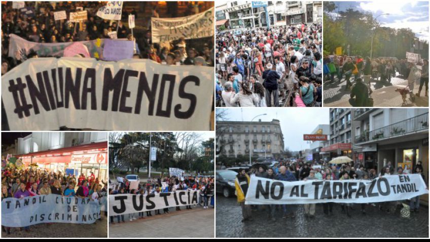 El año de las marchas