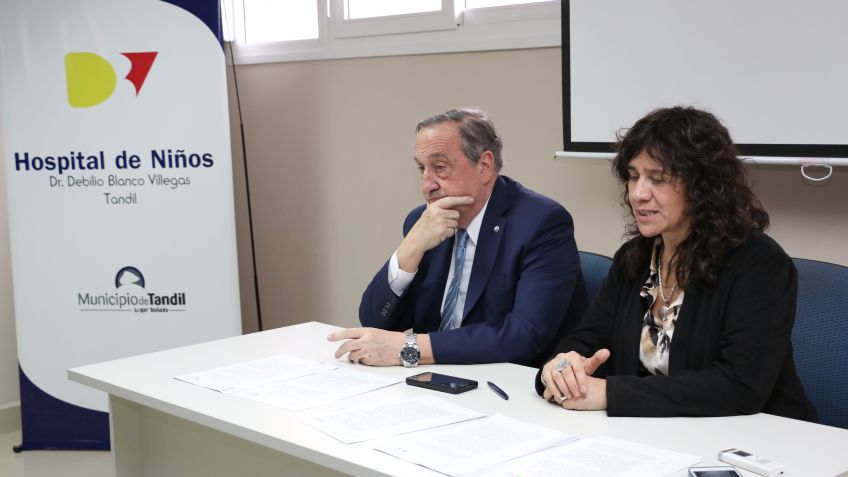 Lunghi y Ortíz firmaron la integración  del CPA y el dispensario provincial al sistema de Salud Pública