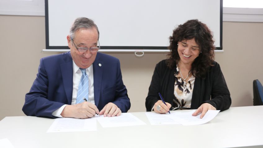 Lunghi y Ortíz firmaron la integración  del CPA y el dispensario provincial al sistema de Salud Pública