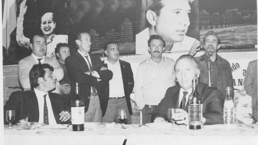 Dos históricos sindicalistas 