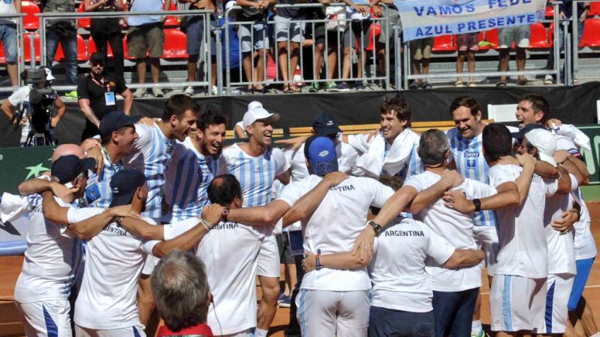 Con del Potro y Mónaco, Argentina está en semifinales de Copa Davis