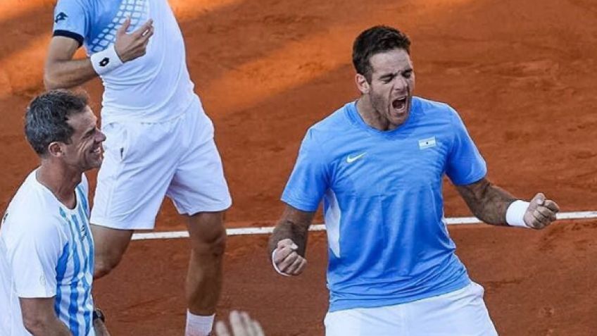 Del Potro, feliz por la clasificación, piensa en los JJOO