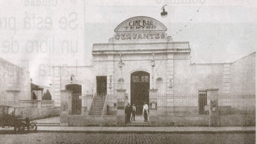El Teatro Cervantes en su minuto cero