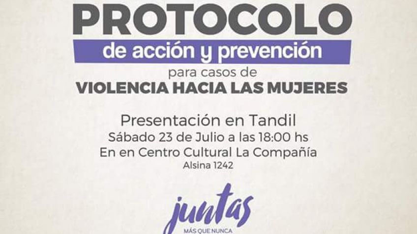 Presentarán un protocolo de prevención de la violencia de género