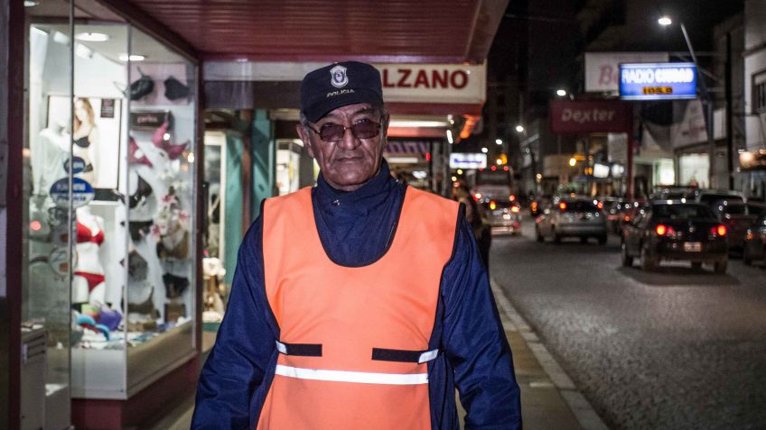 El "Negro" Torre, policía de a pie