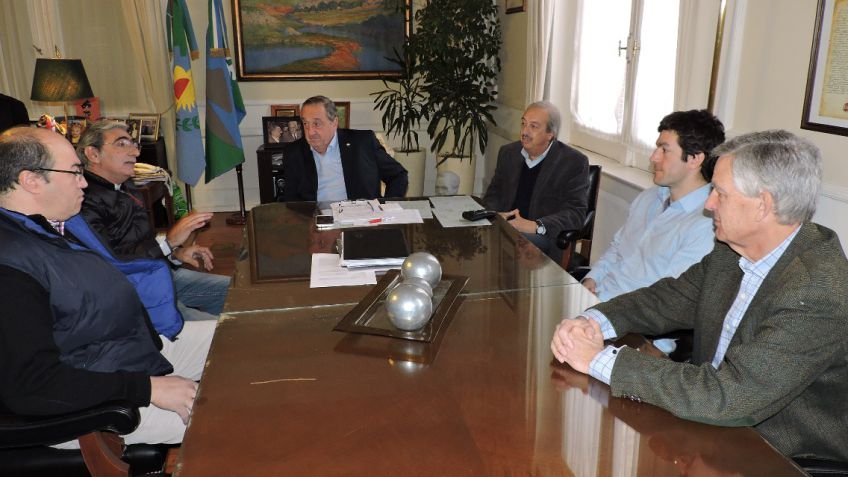 El intendente recibió a las nuevas autoridades de APYMET