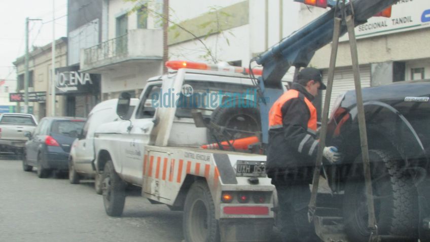 Por estacionar en un garage...