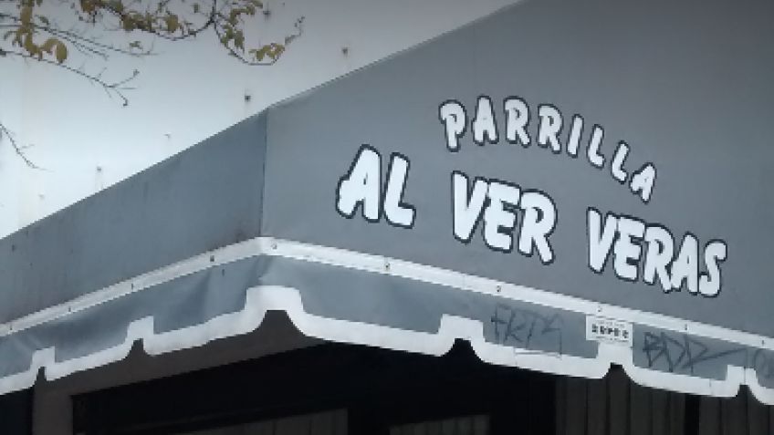 Susto en famosa parrilla tras un incendio