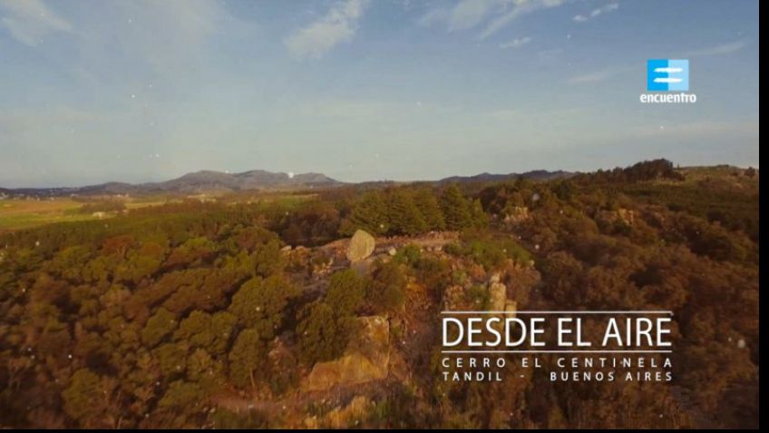 Tras la recorrida por el lago, así se ve el Centinela desde el aire