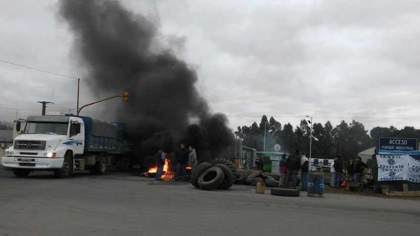 Cinpal: piquete sin bloqueo en el Parque Industrial