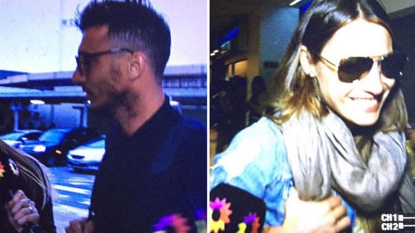 Pampita y Pico Mónaco llegaron de Ibiza juntos
