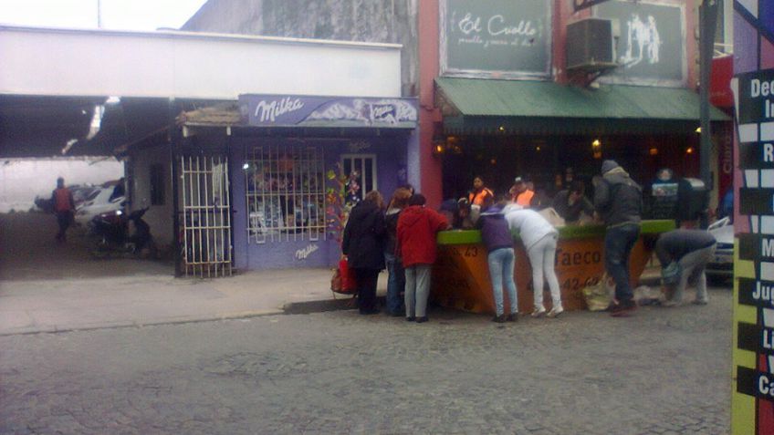 El conteiner del pueblo