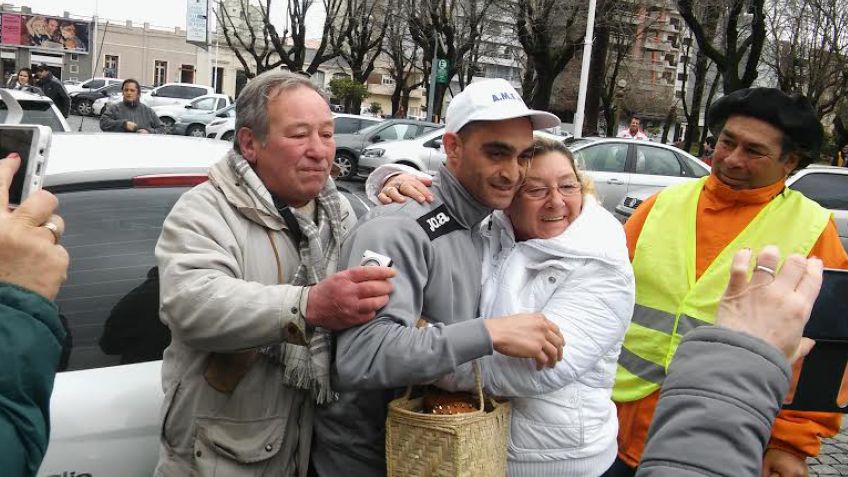 Rueda: un regreso con poca gente y mucho afecto