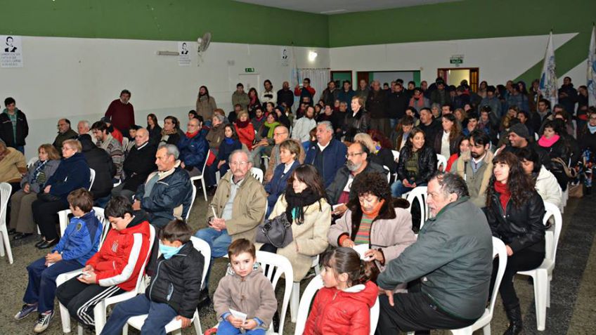 Se realizó el homenaje a Eva Perón en Tandil