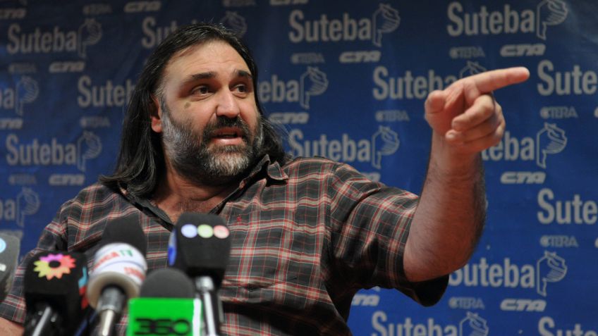 O reabren paritarias o se viene el conflicto, amenaza Baradel