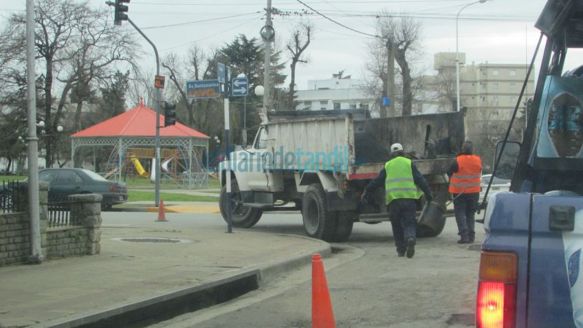 Maipú y Santamarina, un poco mejor