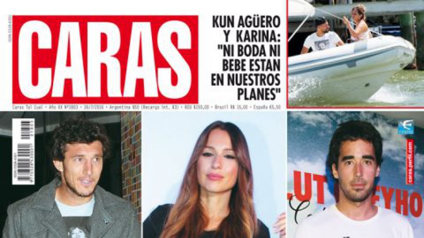 Pico Mónaco, tapa de la revista "Caras" 