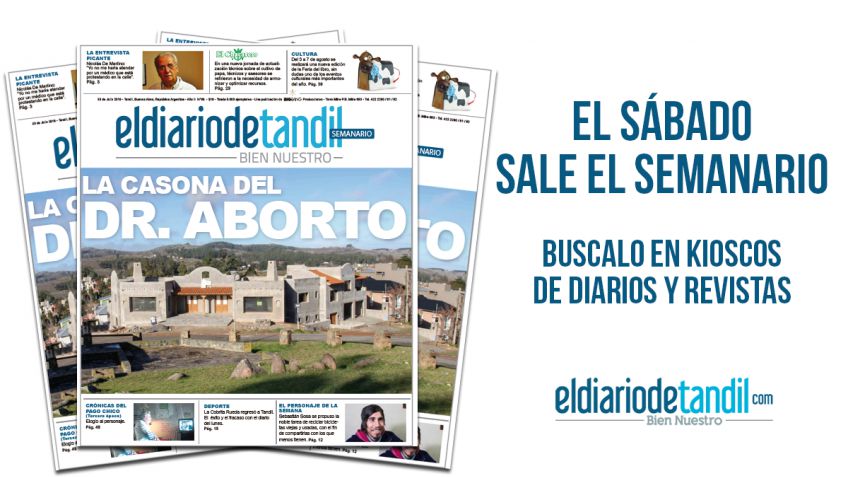 "La casona del Dr. Aborto", la tapa del Semanario