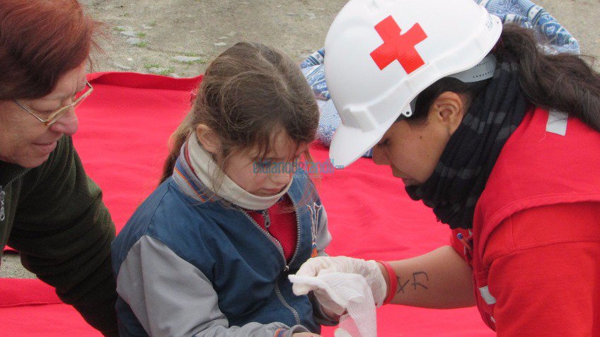 Espectacular despliegue en un simulacro de emergencia 