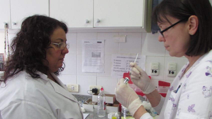 El sistema de salud desplegó un trabajo para prevenir enfermedades respiratorias en niños