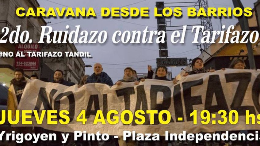 Se anuncia el ruidazo contra el tarifazo, segunda parte