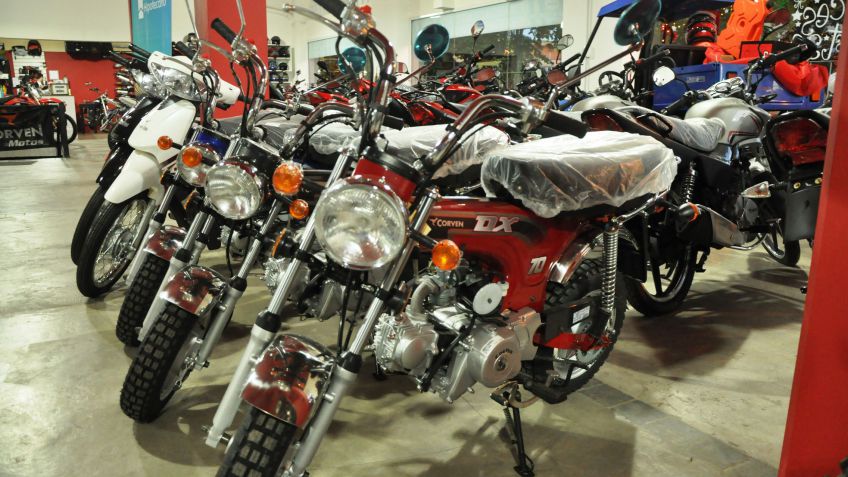 El patentamiento de motos cayó un 9 por ciento en relación a julio de 2015