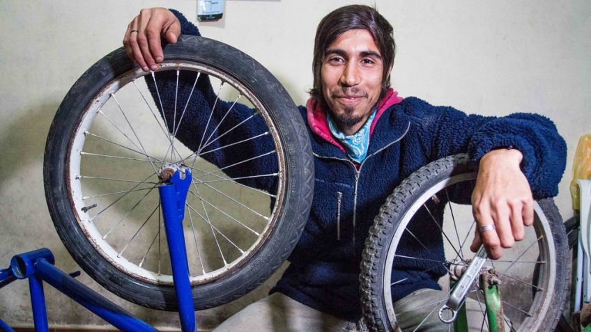El ángel de la bicicleta
