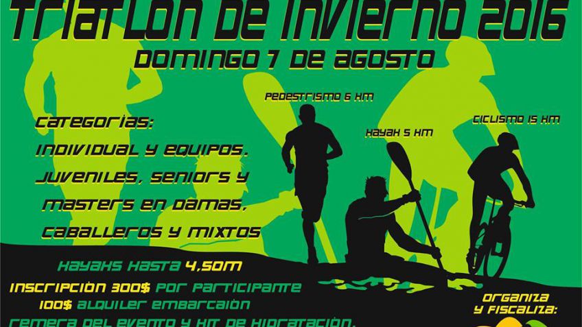 Triatlón en la Isla del lago