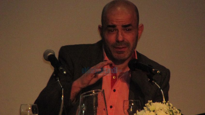 Sacheri fue el protagonista en el sábado de una Feria del Libro explotada