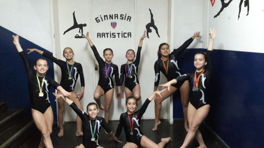Gimnastas de Ferro en un nuevo desafío: Copa Olímpica Internacional por aparatos