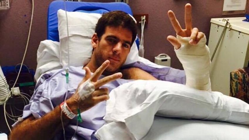 Del Potro: "Mi ilusión es recuperar la muñeca"
