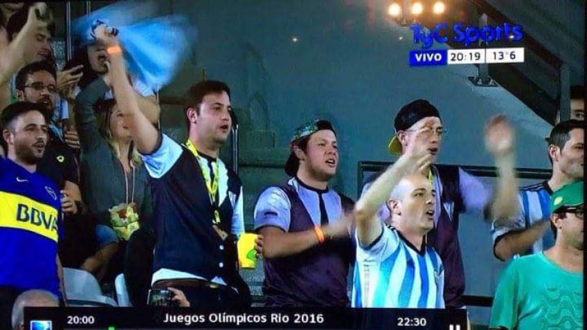 Todos hablan de la banda tandilense que alienta a DelPo en los Juegos Olímpicos