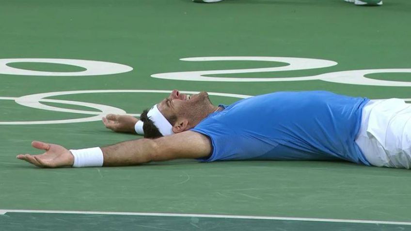 Del Potro venció a Nadal y va por el oro olímpico