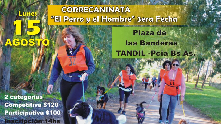 3ª fecha de la CORRECANINATA: "El perro y el hombre"   