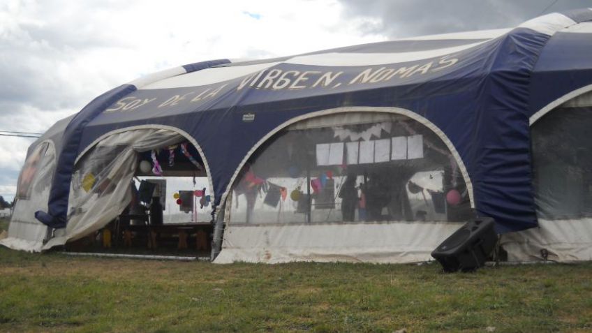 Carpa Misionera: "Quiero quedarme en tu casa"