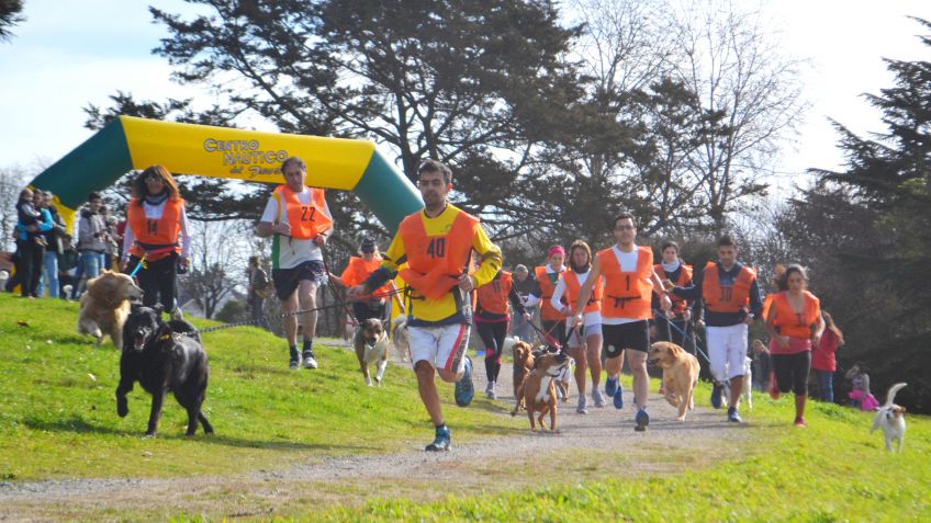 Se realizó la 3era edición de la correcaninata "El Perro y el hombre"