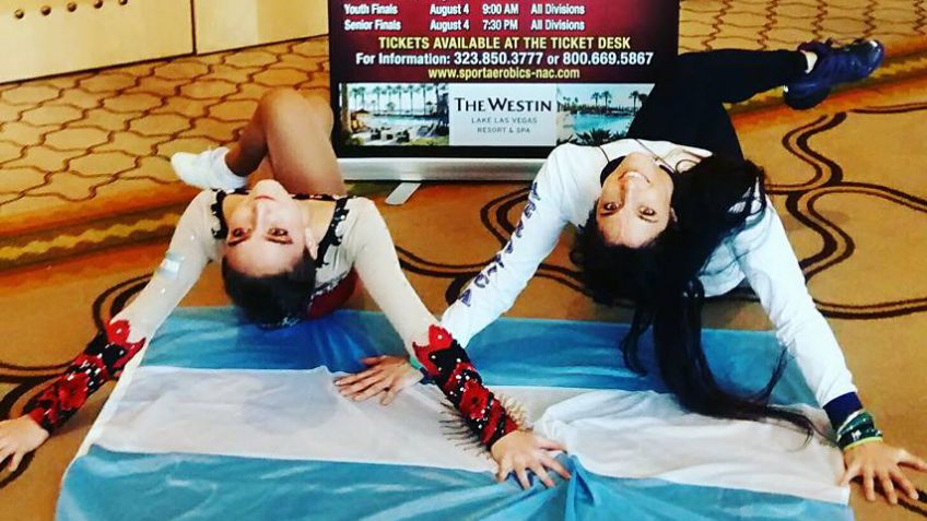 Regina Palladini volvió a brillar en Las Vegas