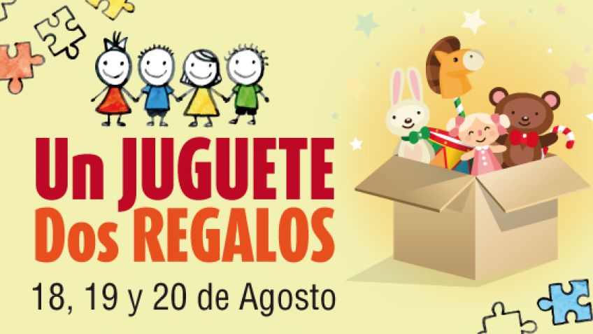 La CET propone "un juguete, dos regalos" para el día del niño