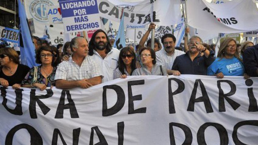 Ctera se sumó a UDA y el miércoles 24 no habrá clases en todo el país
